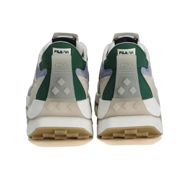 V&A x FILA KM MORGAN Durable Breathable Low Top Casual Running Shoes Women's Beige-5