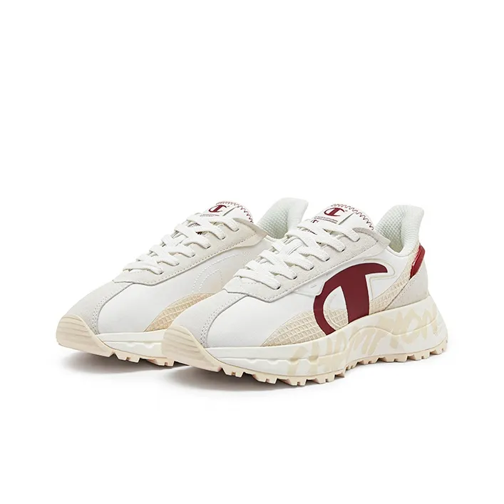 Champion Slip Resistant Low Top Running Shoes Women's Dark Red-2