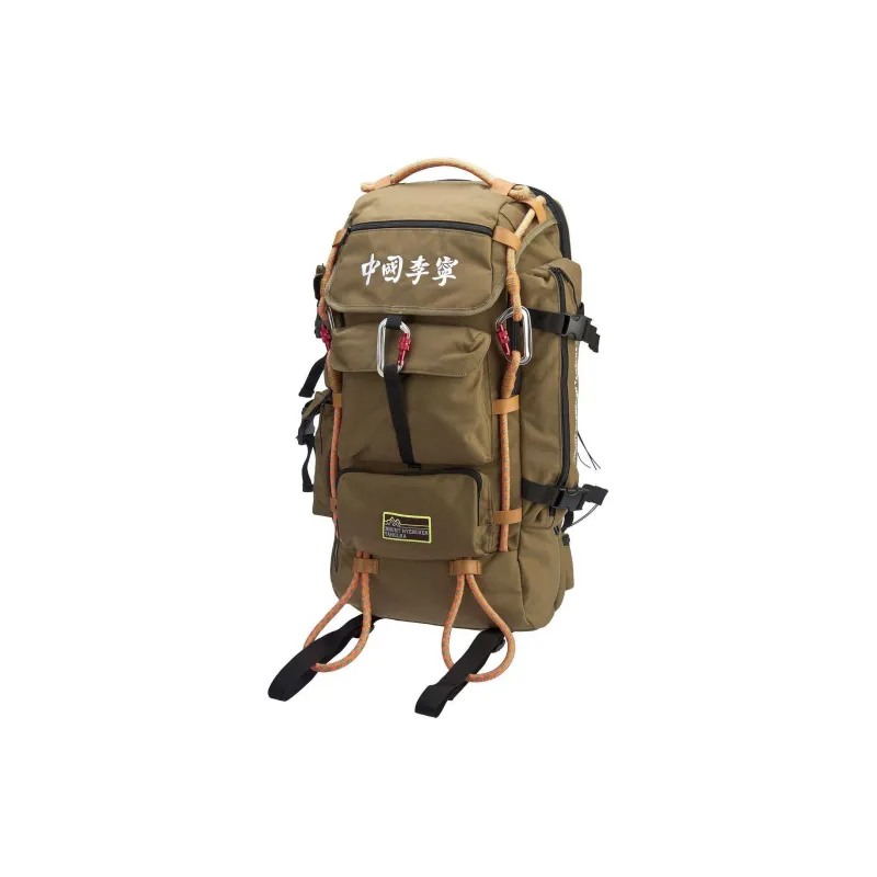 LiNing Polyamide Backpack Regular Unisex Army Green-0