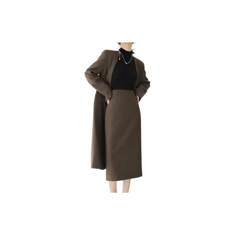 DianThia Casual Long Skirts Women's-3