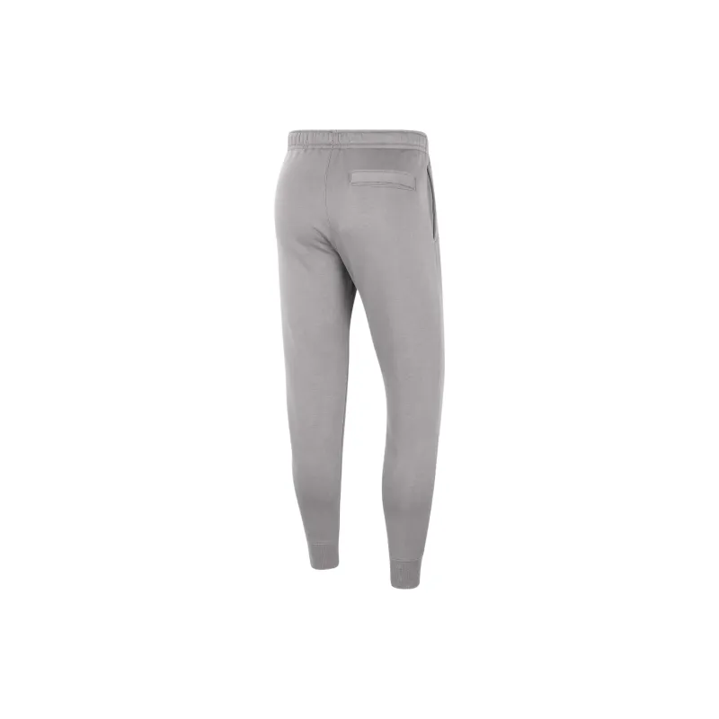 Nike Duke Club Fleece Knitted Sports Pants Men's White Gray-1