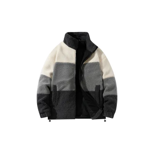 GROGNAK Panelled And Zippered Design Unisex Jacket