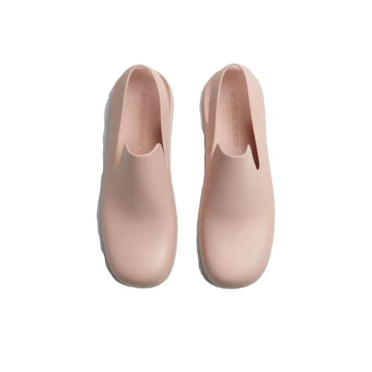 Bottega Veneta Open Heel Puddle Sandal Peach Pink Women's-3