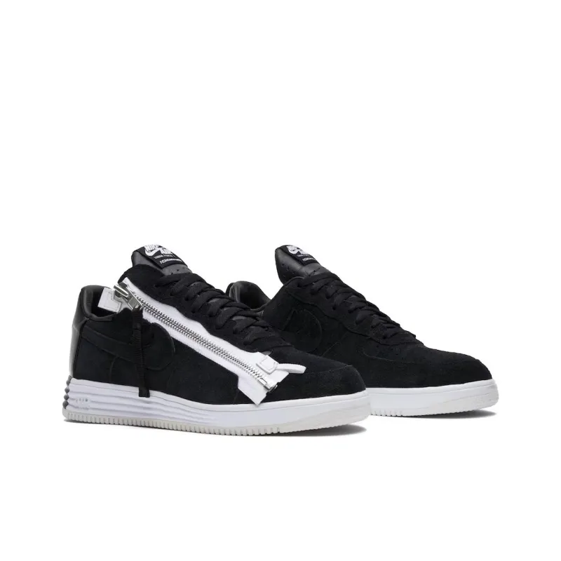 Nike Lunar Force 1 Low Acronym Black White-2