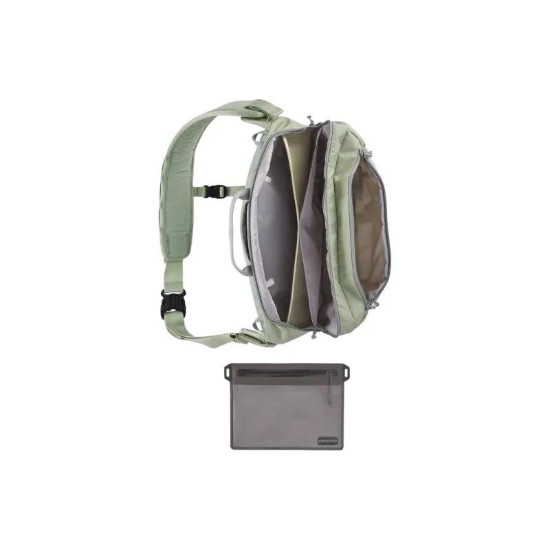 Patagonia Nylon Sling Bags Crossbody Bags Regular Unisex Green-4