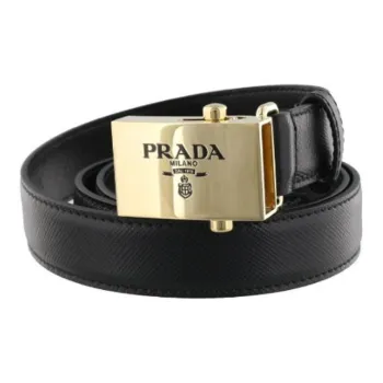 PRADA Logo-Detailed Buckle Belt
