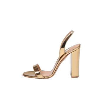 AQUAZZURA So Nude Block-heel Sandals