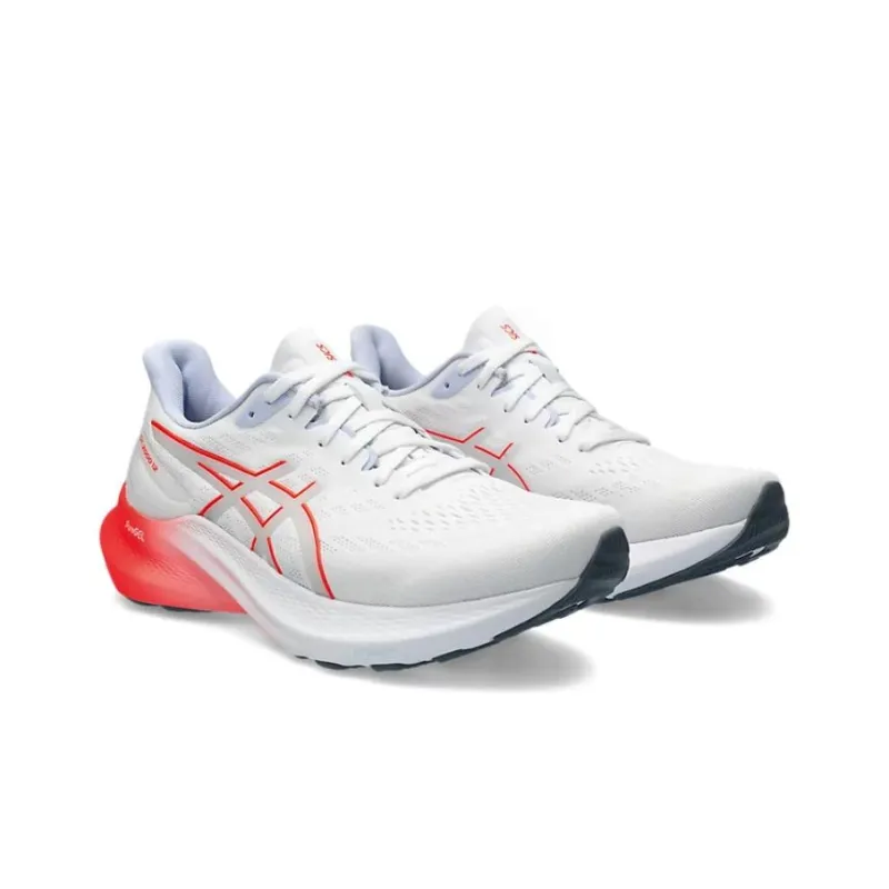 Asics GT 2000 12 White Sunrise Red Women's-2
