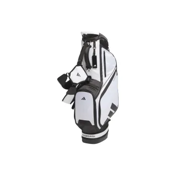 Adidas Polyester Golf Club Bag Gym Bag Unisex White & Black