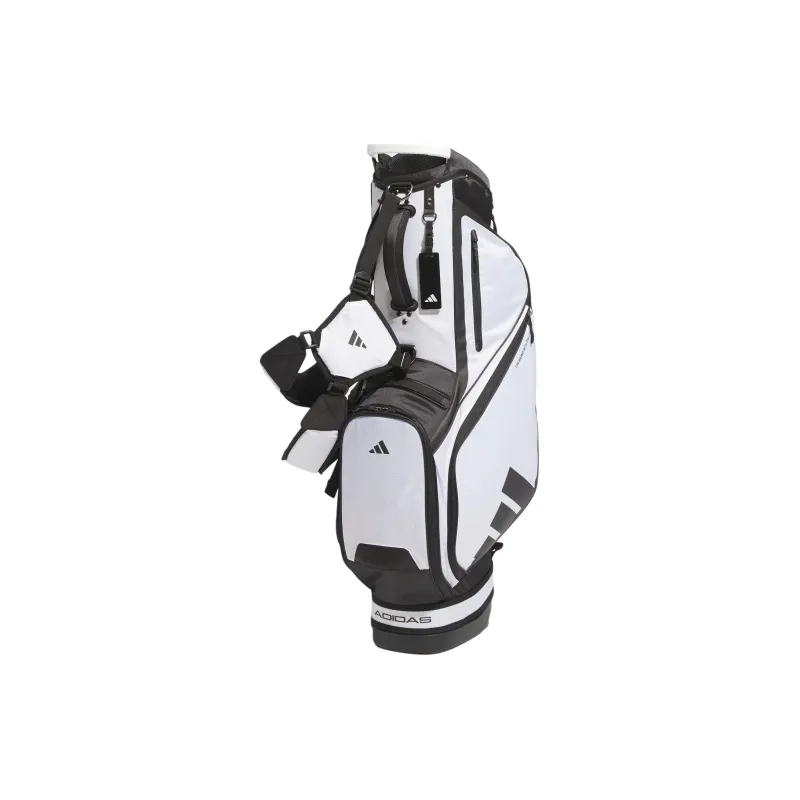 Adidas Polyester Golf Club Bag Gym Bag Unisex White & Black-0