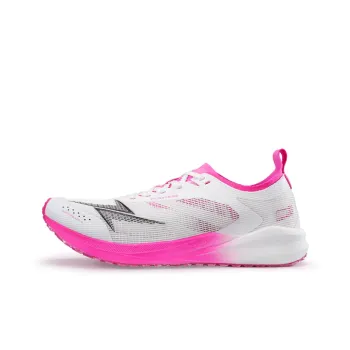 VICTORY LIGHT Low Top Full Length Shovel Shaped Carbon Plate, Racing Training Running Shoes Unisex Sweetheart Rose