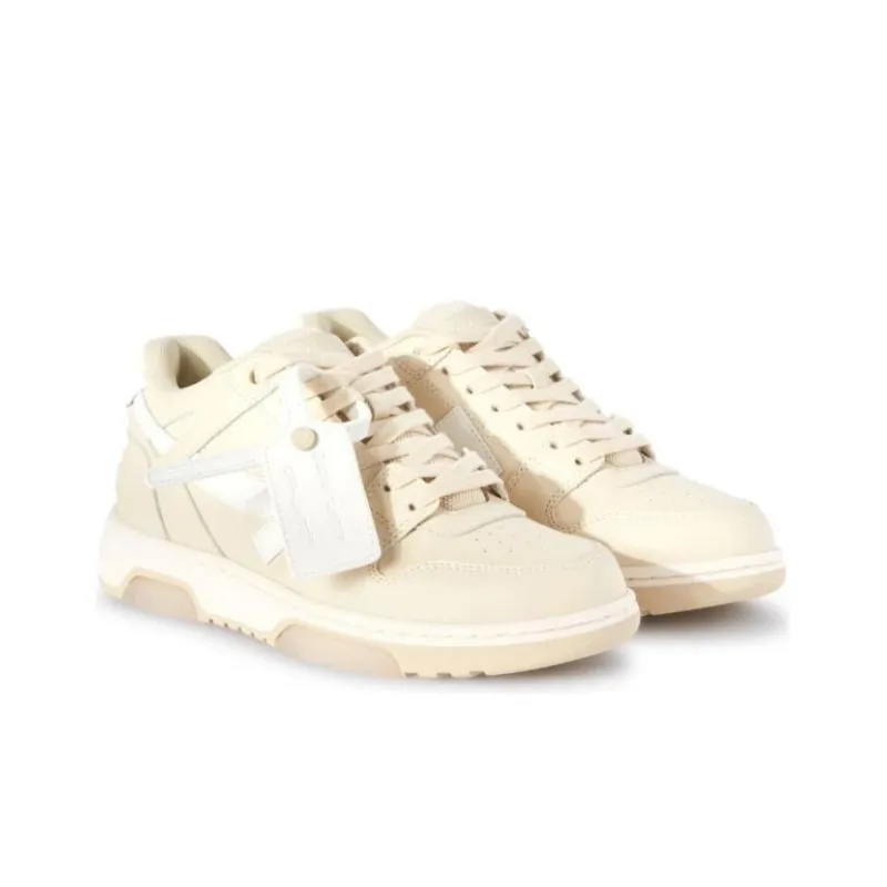 OFF-WHITE Out Of Office Round Toe Sneakers Women's-4
