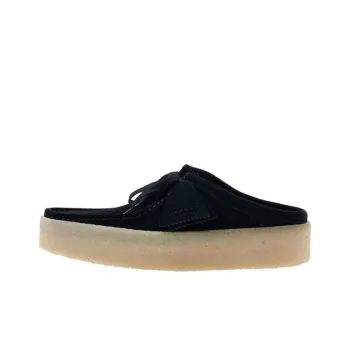 Clarks Originals Wallabee Cup Lo Black Warmlined Suede