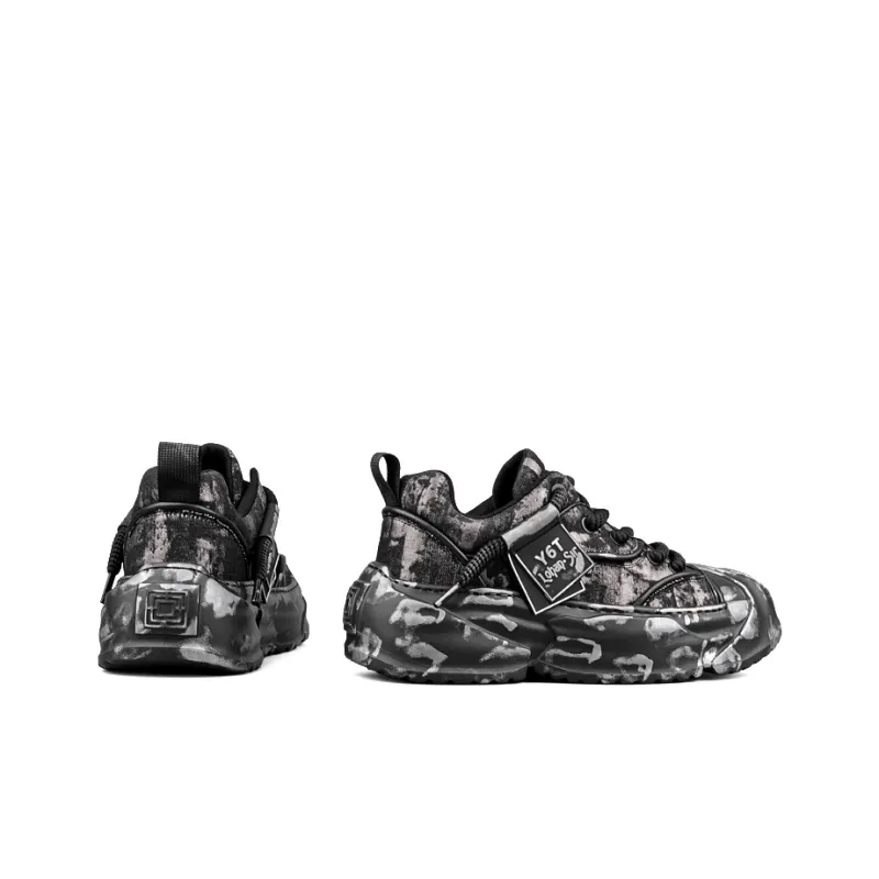 LOHAN·SIR Cushioning Height Increasing Wear-Resistant Lightweight Slip-Resistant Low-Top Casual Shoes Men's-5