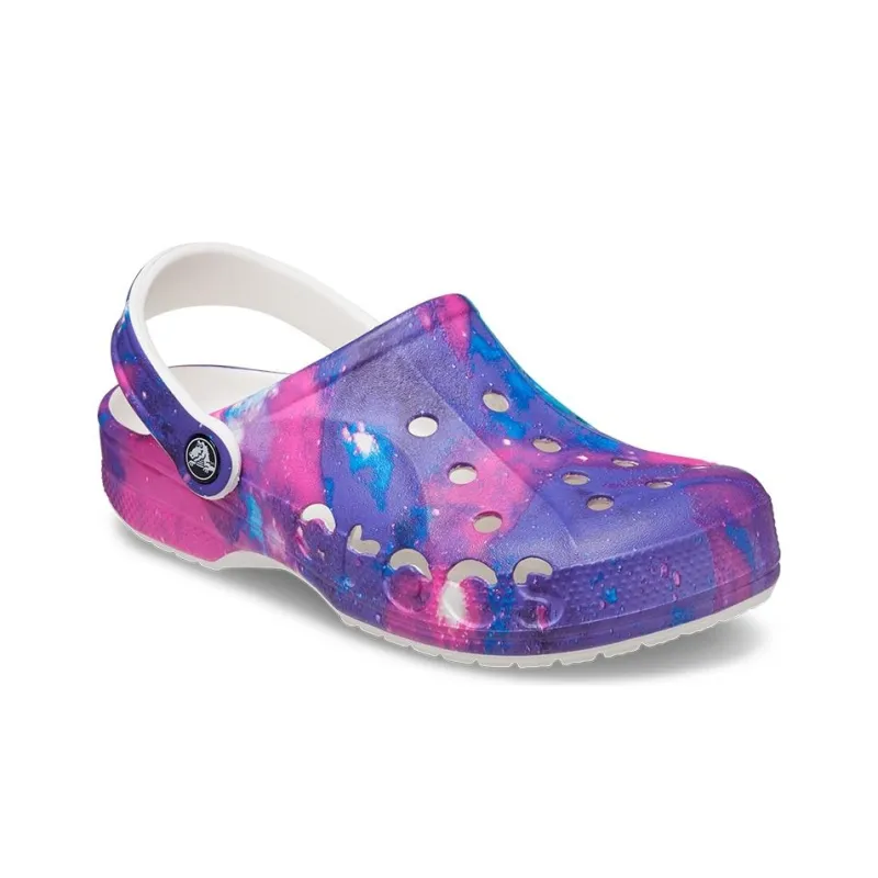 Crocs Classic Clog Beach Sandals Unisex White Multicolor-1