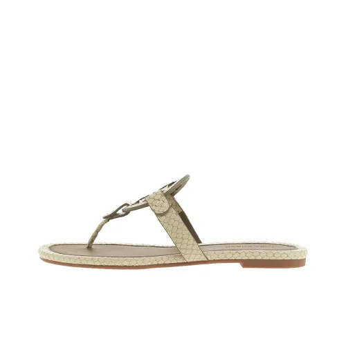 TORY BURCH Flip Flops Women's Beige Brown