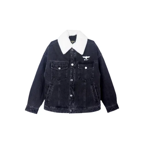 Boy London Denim Jackets Unisex Black