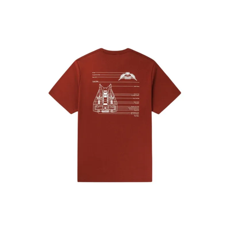 Columbia x STAR WARS T Shirt Men's Red-1