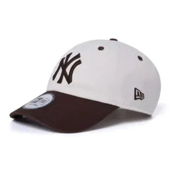 New Era Cotton Baseball Caps Unisex Brown