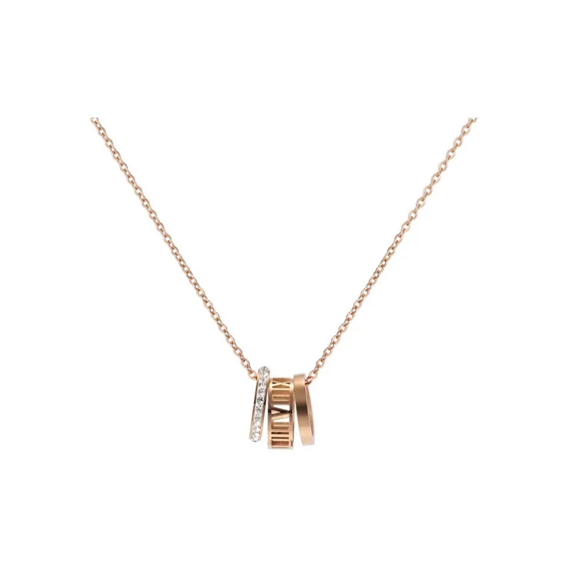 Asia Star Titanium Steel Necklaces Women's-0