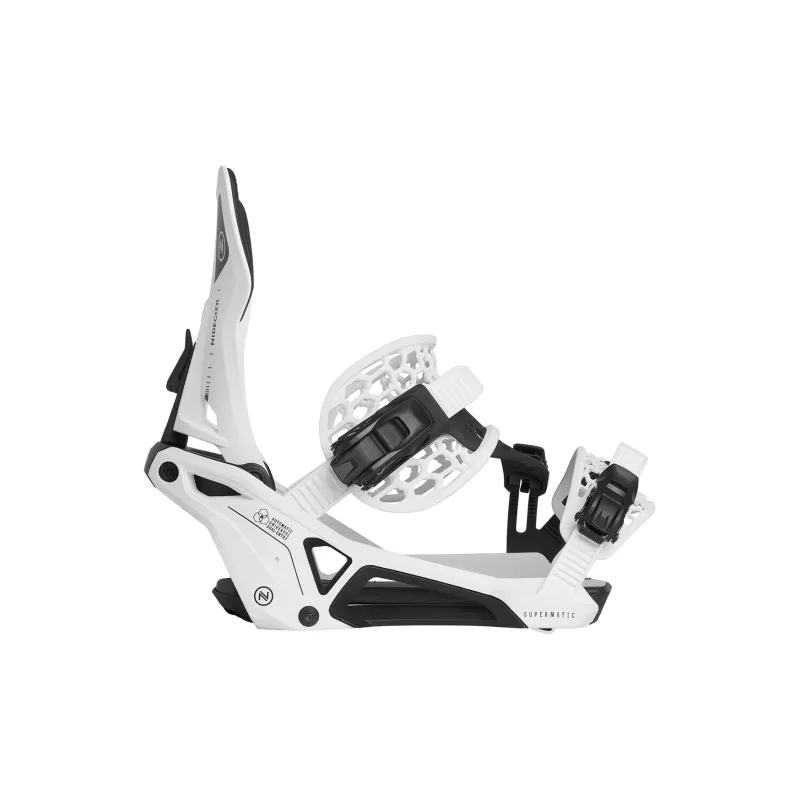 NIDECKER SUPERMATIC Quick Release Binding Single Snowboard Ski Bindings Unisex-11