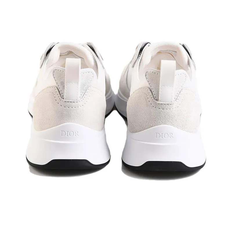 DIOR B25 Runner White Oblique Suede-4