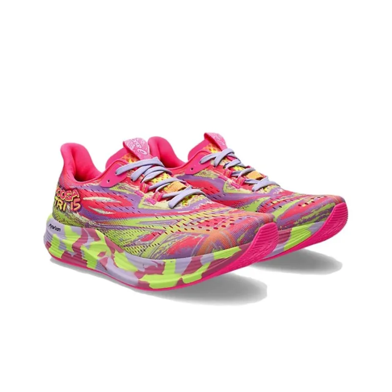 Asics Noosa Tri 15 Hot Pink Safety Yellow Women's-2