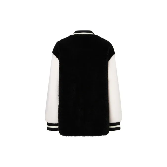 MOCO Baseball Jacket Women's Black-1