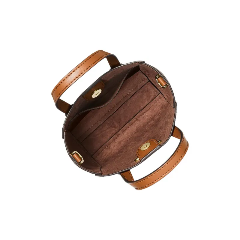 MICHAEL KORS Polyurethane Shoulder Bag Crossbody Bag Extra Small Women's Brown & Walnut-8