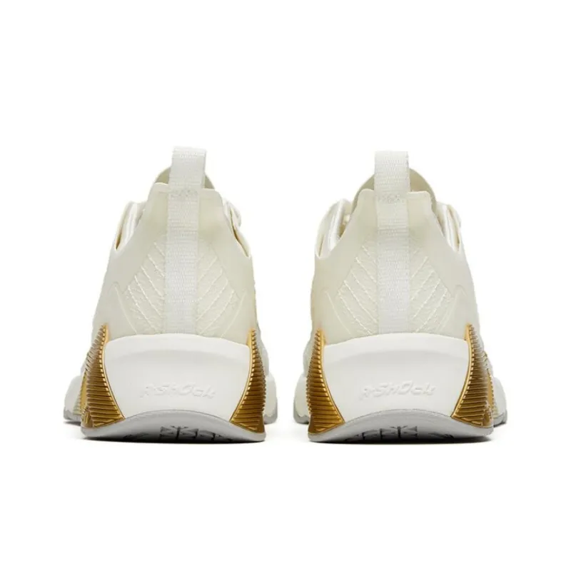 Anta Stable As A Mountain Pro Anti Slip Wear Resistant Low Top Training Shoes Men's White Brown-3