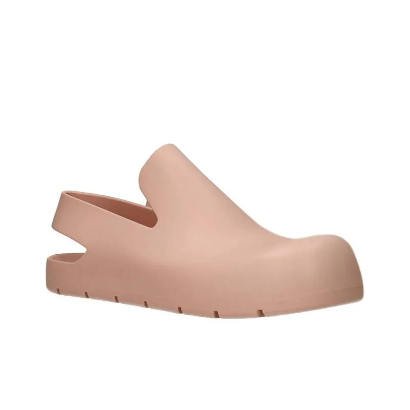 Bottega Veneta Open Heel Puddle Sandal Peach Pink Women's-1