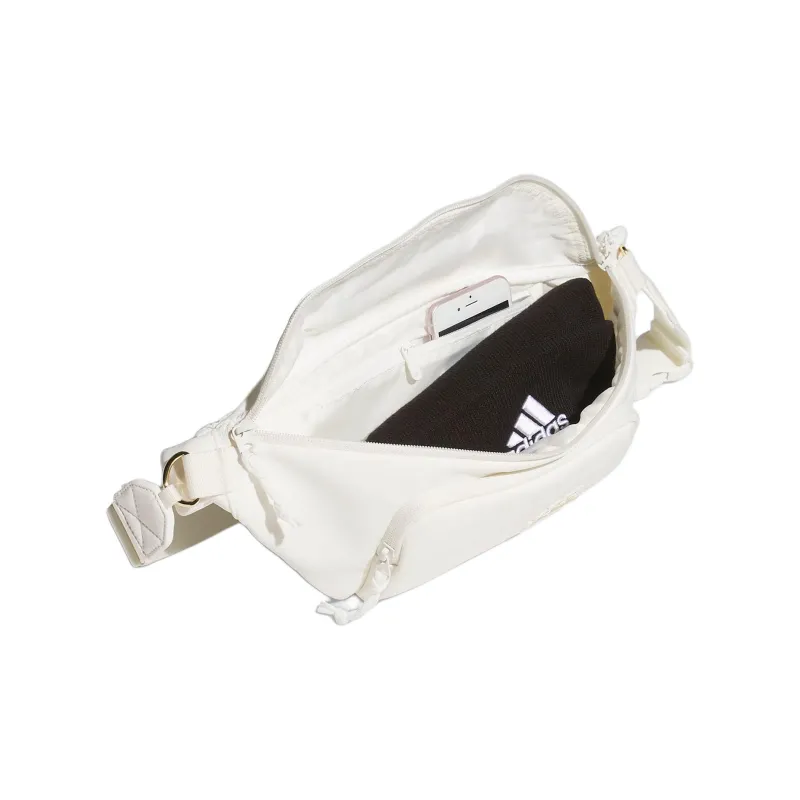 Adidas Recycled Polyester Fanny Pack Regular Unisex White Marble-2