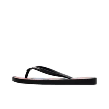 Ipanema Flip Flops Women's Black Red Pink