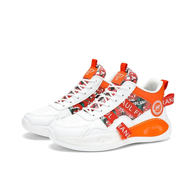 PAUL FRANK Slip-Resistant Breathable Mid-Top Casual Shoes Men's-7