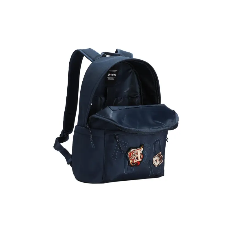 FILA FUSION Fabric Backpack Extra Small Unisex Navy Blue-3