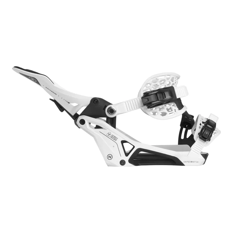 NIDECKER SUPERMATIC Quick Release Binding Single Snowboard Ski Bindings Unisex-10