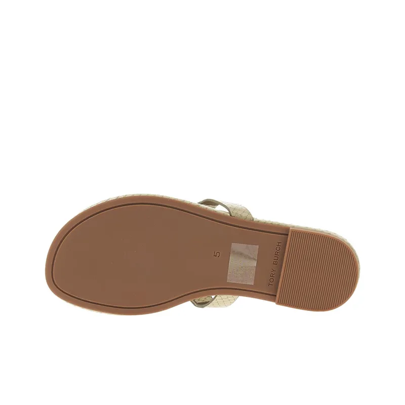 TORY BURCH Flip Flops Women's Beige Brown-4
