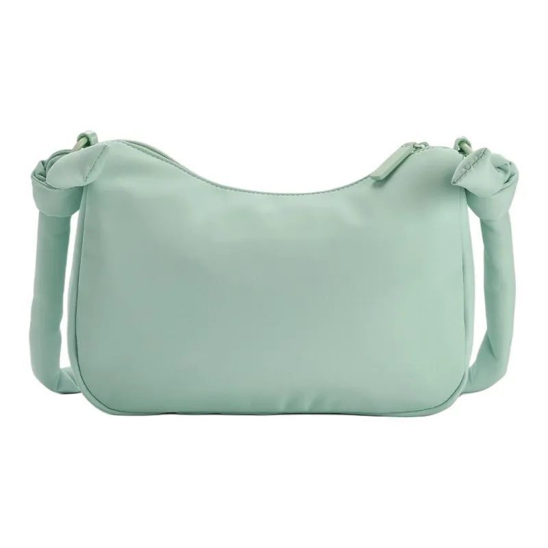 FILA FUSION Fabric Shoulder Bag Crossbody Bag Extra Small Women's Light Pea Green-2