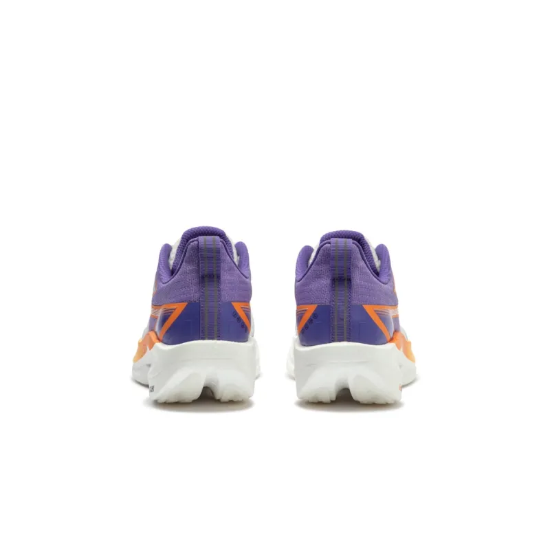 361° Fly 2ET Shock Absorbers Slip Resistant, Abrasion Resistant, Breathable Low Top Running Shoes Unisex White Purple-3