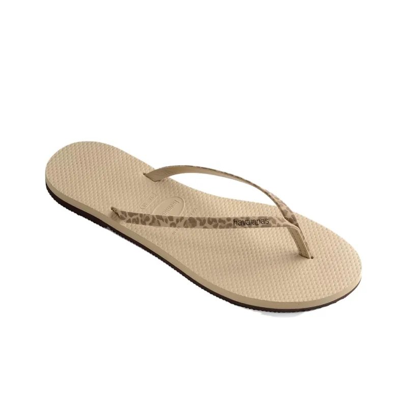 Havaianas YOU ANIMALS Flip Flops Women's Brown-1
