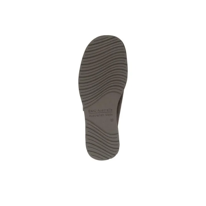 EMU Australia Rubber Sole Slip-Resistant Wrap-toe Slippers Men's Umber-3