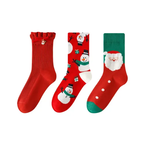 Caramella Mid Calf Socks Women's 3 Pack