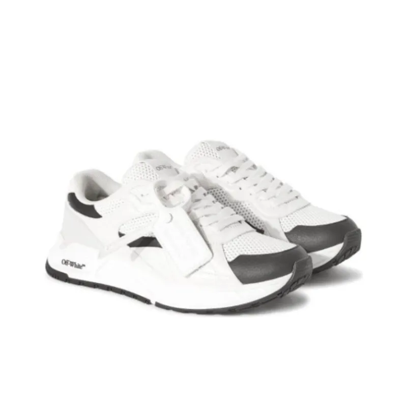 OFF-WHITE Kick Off Round Toe Lace-Up Snealers Women's-2