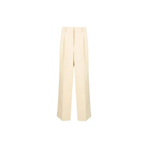 AMI Paris Box-pleat Wool Tailored Trousers