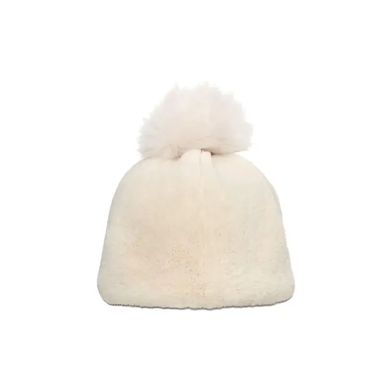 UGG Cotton Polyester Elastane Beanies Women's White-1