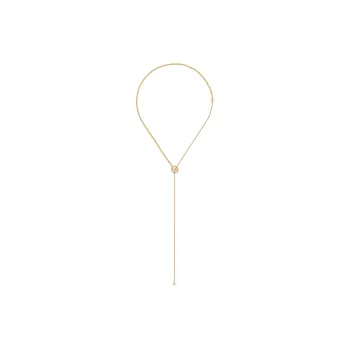 GUCCI Blondie Embellished Drop Necklace