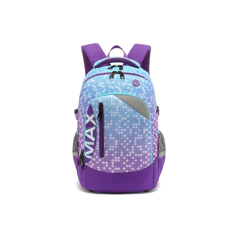 HERDER Polyester Polyester Backpack Large Size Unisex Pink-14