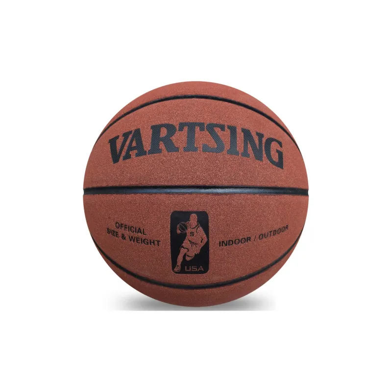 Vartsing x VARTSING Synthetic Leather Basketball Brown Size 7 Training Unisex-1