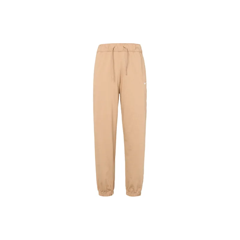 Nike Knitted Sweatpants Women's Beige Yellow-1