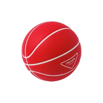 PRADA Rubber Basketball Red Size 7 Ball Training